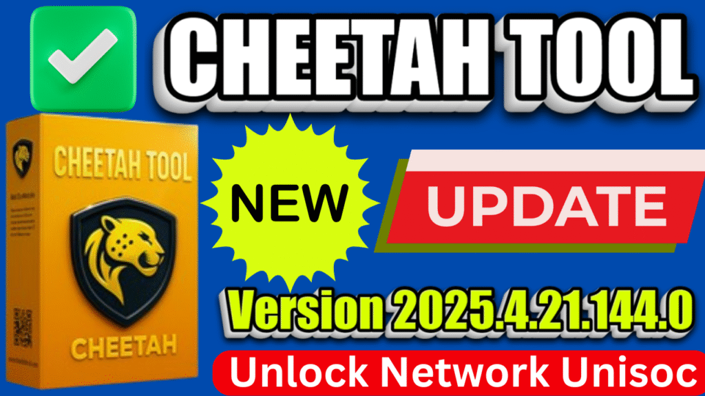 NEW - CHEETAH TOOL PRO RELEASED Unlock Network Unisoc Update