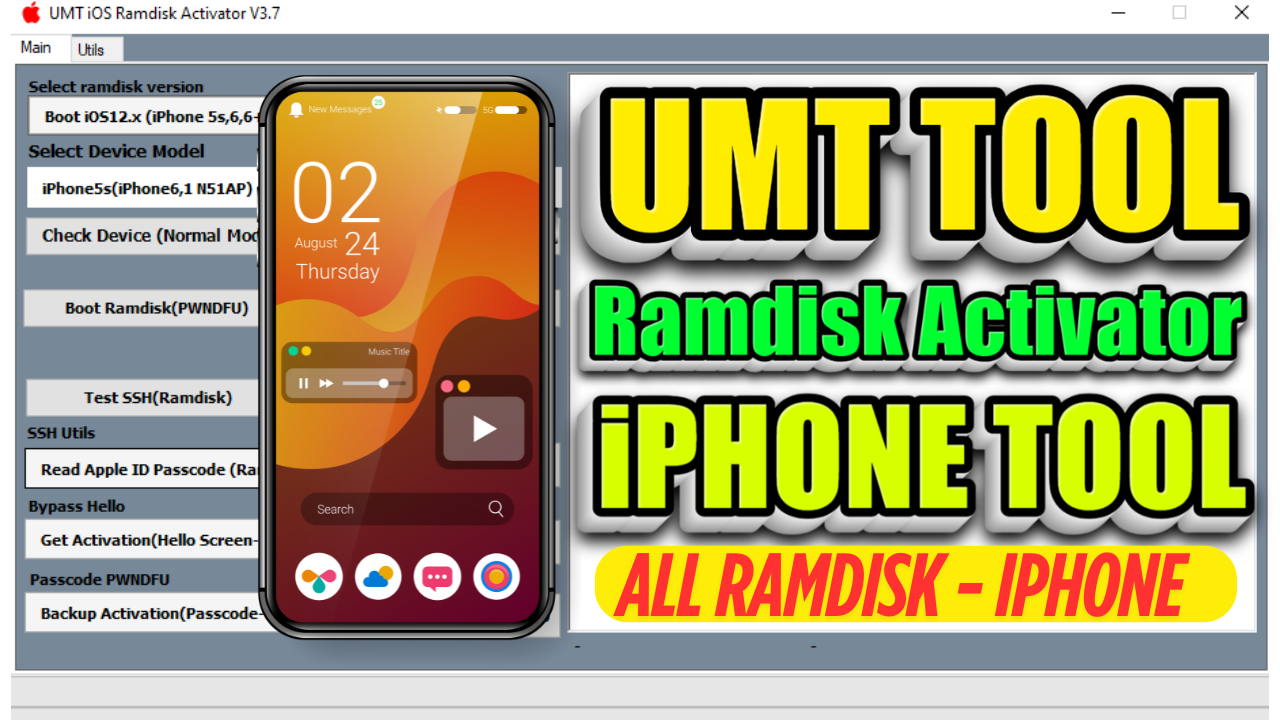 Ultimate iOS Ramdisk Activator Latest Version -Gsmbos.com